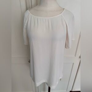 Elegant White Women's Top